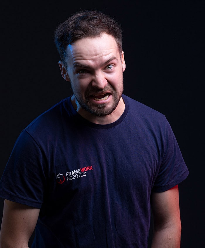 Outtake Portrait of Georg Degner