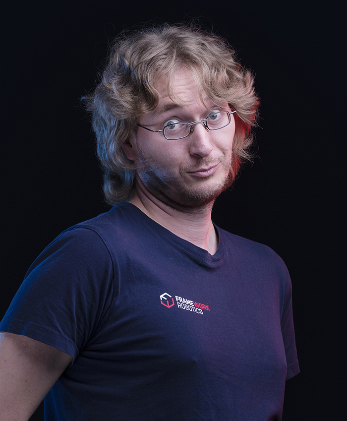 Outtake Portrait of Michael Lampert