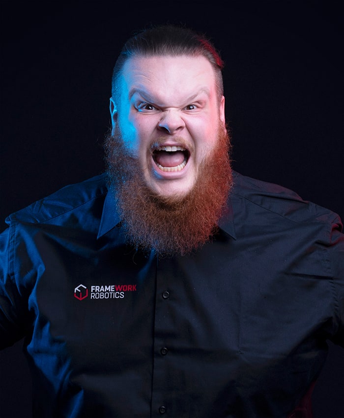 Outtake Portrait of Robert Balduhn